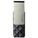 Silicon Power zibatmiņas disks Blaze B30 SP016GBUF3B30V1K, 16 GB, USB 3.1 Gen 1, melns, 0-70 &deg;C, grozāms