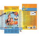 Bestway Pū&scaron;ama liemenė Swim Safe ABC Colorify 7352007, 19-30 kg, 65 cm, ToughLite, 2 sagtukai, 2 oro kameros