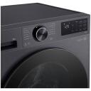 LG Skalbimo ma&scaron;ina F2X50S9TBB, 9 kg, 1200 RPM, A klasė, priekinė įkrova, Wi-Fi, matinė juoda, LED ekranas, garų funkcija