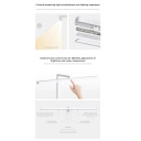 Smart wide spectrum LED desk lamp with dual light zone 10W 1100lm 2700–5100K foldable 60×12.5×41.3cm BHR9186GL Xiaomi