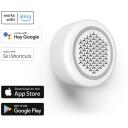 Hama Trauksmes sirēna 001765900000, 97.4dB, WiFi, CR123A, Hama Home, Mitruma un temperatūras sensors, Skaļuma kontrole