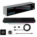 Edifier Žaidimų garso juosta G1500 BAR Black, 2.5 W + 2.5 W, Bluetooth 5.3, 7.1 erdvinis gars, DSP, RGB ap&scaron;vietimas