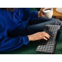 A4Tech Fstyler tastatūra A4TKLA47726, 2,4GHz, Bluetooth, 10m, melna, membrāna, 12 multimediju taustiņi