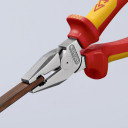 Augstas Leverage Kombinētās Kniedes, Hromētas, 225 mm, VDE Sertificētas, Izolētas Rokturi