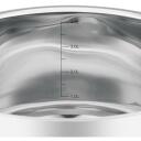 Resto Kastrul 92204 4.4L, L&auml;bim&otilde;&otilde;t: 22 cm, Kuju: &Uuml;mmargune, Materjal: Bakeliit, Roostevaba teras, K&auml;epidemed: Ergonomilised