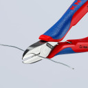 Elektronikas Diagonālie Griezēji, KNIPEX, 77 02 130, 62 HRC, 130 mm, ergonomiski rokturi