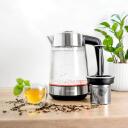 Concept Kettle RK4190, 1.7l, 2200W, 2 x vāks: klasiskā + ar tējas sietiņu, temperatūras kontrole 40-100&deg;C
