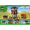 Lego Konstruktors 21278, 665 gab., 4 minifigūras, 3 stāvu sargtornis, ar sviru darbināma funkcija