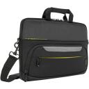 Targus CityGear Slim Topload klēpjdatora soma TSS866GL, 14", 560g, melna, polsterēta roktura siksna, ratiņu siksna