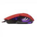 White Shark Hiir HANNIBAL-2 RED, 3200 DPI, 6 nuppu, 1,8 m, 125 Hz, Tefloni jalad, &uuml;hilduv Windows ja Maciga