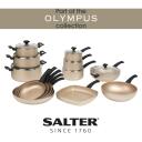 Salter Sautē&scaron;anas katliņ&scaron; BW11109EU7, 2.82l, 20cm, 9cm, ar vāku, alumīnijs, bakelīts, indukcija, nepiedego&scaron;s