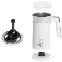 Super fast and easy milk frother 500W 300ml heating 130ml frothing White AD4494 Adler