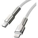Baseus Kaabel CATLJK-A02, 100 cm, 20 W, Apple Lightning, USB-C, valge v&auml;rv