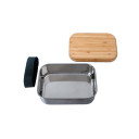 Pusdienu kārba ar bambusa vāku, nerūsējo&scaron;ais tērauds, 0,8 L, R562024, Origin Outdoors