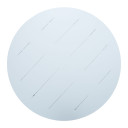 Galds SAVO D120xH73cm, balts 23537