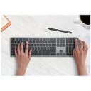 Dell klaviatuur KB700 580-AKPQ, traadita, titan hall, 3 seadet, Bluetooth 5.0, 12 programmeeritavat klahvi, QWERTY vene