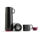 Jata Termos HTER2175, 750ml, must v&auml;rv, 0.75l, roostevaba teras, plastmass, 12h k&uuml;lma hoidmine, kaas kui tass