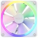 Nzxt Вентилятор для корпуса RF-R12SF-W1, 120mm, 27.5 дБ, 50.18 CFM, RGB подсветка, 4-pin разъем