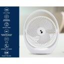 Beper P206VEN425, uzlādējams pārnēsājams ventilators, 3 ātrumi, 2400 mAh, 5h autonomija, LED naktslampiņa, 180&deg; rotācija