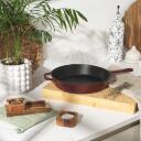 Salter Cep&scaron;anas panna BW13773R, 26cm, čuguns, līdz 240&deg;C, piemērota indukcijai, grilē&scaron;anai, cep&scaron;anai