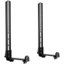 Maclean MC-914 universālais skaļruņu turētājs, 15kg, VESA 600x400mm, melns