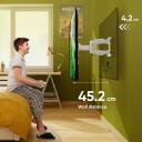 Onkron крепление для телевизора M5-W, 37-70 дюймов, максимальная нагрузка 36.4 кг, VESA 100x100-400x400 мм, белый