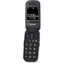Panasonic Mobilais telefons KX-TU446 EXB, 2.4", 240x320, 1000mAh, 5h sarunu laiks, 0.08MP aizmugurējā kamera, Bluetooth, 1 SIM