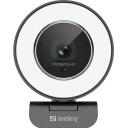 Sandberg Streamer USB vaizdo kamera Pro Elite 134-39, 2560x1440, 60fps, USB 2.0, 2m, juoda, automatinis fokusavimas