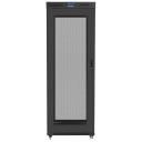 Lanberg montaažiraam FF01-8027-23BL, 27U, 800x1000mm, must, 1.5mm raami paksus, 6 jahutusventilaatorit