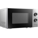 Eraldiseisev mikrolaineahi igapäevaseks soojendamiseks 700 W võimsusega hõbedase korpusega ja intuitiivse juhtimisega MM720C2AT Midea