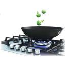 Beko Dujinė viryklė HILW64235S, 4 degikliai, juoda, sukamoji rankenėlė, dujų saugumas, wok degiklis