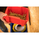 Uzglabā&scaron;anas kaste ESSENTIALS 3, sarkana STST82739-1 Stanley