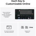 Keychron Q5H-P1 клавиатура, беспроводная, RGB LED, 1000 Гц, 2.4 ГГц, Bluetooth 5.2, алюминий, ISO, 4000 мАч, 1.8 м