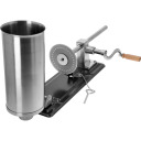 Horizontalus dešrų pildytuvas 4 kg nerūdijančio plieno 4 antgaliai 78,5×28,0×34,0 cm 311004 Browin