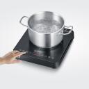 Severin Induktsioonipliit KP 001025, 2000 W, 21 cm, 10 v&otilde;imsustaset, puutetundlik ekraan, taimerifunktsioon