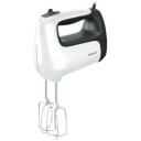 Tefal Rankinis mikseris HT461138 Prep'Mix+, 500 W, 5 greičiai, Turbo režimas, Balta/Pilka