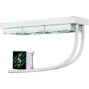 Gamemax protsessori vedelikjahutus HAILSTORM 360 LCD WH, 66.89 cfm, TDP kuni 330W, ARGB ventilaator, 800-2000 rpm