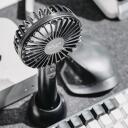 Adler Mini USB Fan | AD 7338 | Desk Fan | Diameter 7 cm | Number of speeds 3 | Black