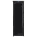 Lanberg seisva rack-kapp 19 tolli 47U FF01-8247-12BL, 800mm, 1200mm, 1200kg, 8 ventilaatori pesa, LCD termostaat, IP20