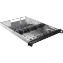 Lanberg serverikorpus rack-mount E-ATX 650/12 19"/1U | SC01-6501-12B | Must, 2 x USB 3.0, 8 x 40 mm ventilaatorid