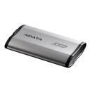 Adata Ārējais disks SD810-500G-CSG, 500 GB, 2000 Mb/s, USB 3.2 Gen 2, putekļu dro&scaron;s, alumīnijs