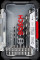 Metallipuuride komplekt HSS ImpactControl (8tk.) 2608577146 BOSCH