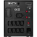 CyberPower UPS, PR3000ELCDSL, 3000 VA, 2700 W, 4 akumulatori, RS-232, USB, Line-Interactive, AVR, LCD displejs