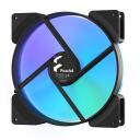 Fractal Design Prisma AL-18 ARGB PWM FD-FAN-PRI-AL18-PWM, 180mm, 146.8 cfm, 300-1200 rpm, PWM kontrole, RGB apgaismojums