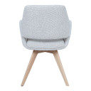 Krēsls MONA grozāms, gai&scaron;i bē&scaron;s 54016