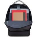 Rivacase Kuprinė 7563BLACK, 15.6", 1 skyrius, 1 priekinė ki&scaron;enė, USB prievadas, pelė įtraukta