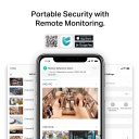 TP-Link VIGI C440-W IP stebėjimo kamera Wi-Fi Turret Full-Color 24/7 4 MP H.265+ dvikryptis garsas VIGI C440-W (4 mm) Balta