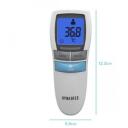 Homedics Kontaktivaba Infrapuna Termomeeter TE-200-EEU, 0,5-3 cm, 22-40 ℃, 0-100 ℃, 30 lugemise m&auml;lu, &ouml;&ouml;režiim
