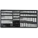 Dewalt Mehāniskā instrumentu komplekts DWMT45341-1 341 gab., 3 organizētas tray, Hromēta, 72 zobu ratchets, 5&deg; loks