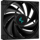 Deepcool procesoriaus au&scaron;intuvas AK500 Zero Dark R-AK500-BKNNMT-G-1, 68.99 cfm, 31.5 dBA, 5 varinių &scaron;ilumos vamzdžių